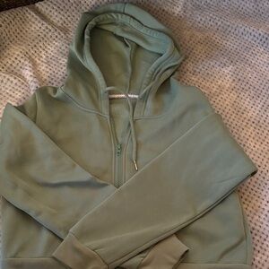 Men's Green Hoodie Sweater
